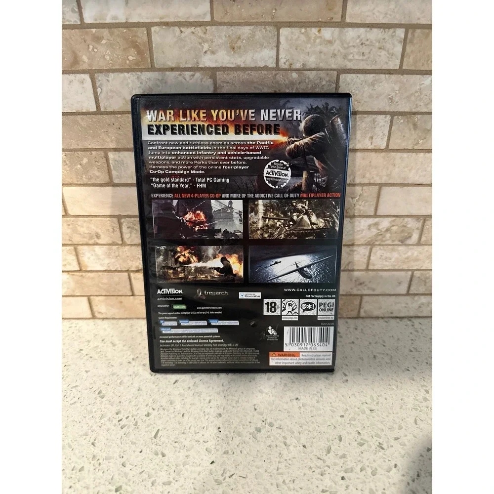 Call‎ of duty world windows game cib bw